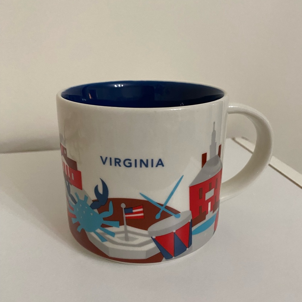 Starbucks You Are Here Collection Mug - Virginia
